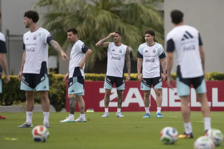 La Selección argentina ajusta detalles y comienza una nueva semana de trabajo