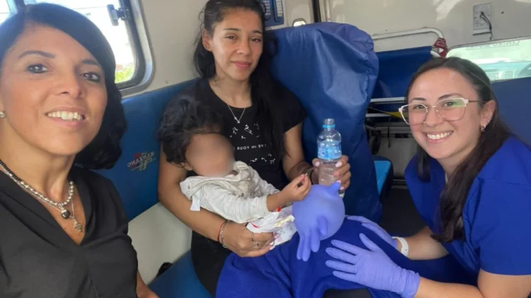 Apareció con vida Esmeralda y es atendida en el hospital