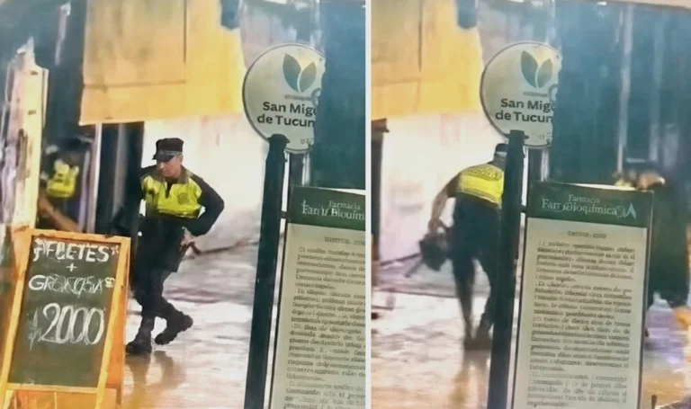 Tucumán: sancionaron a policías que jugaron a la pelota en la calle