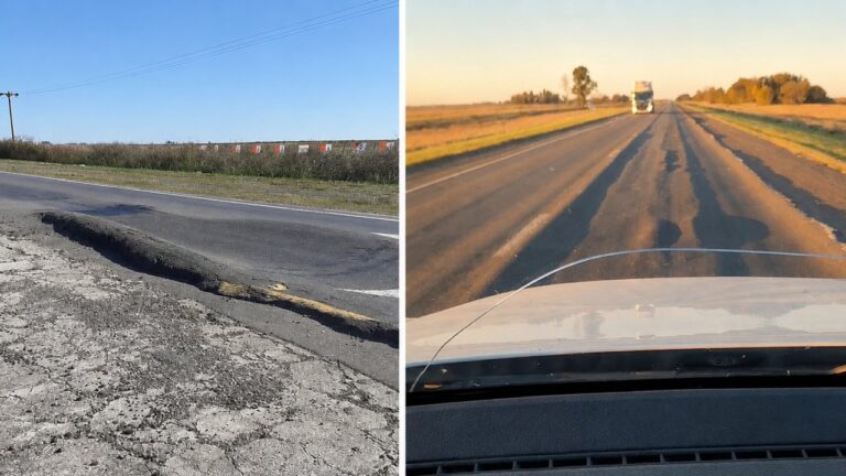 La peligrosa situación de la Ruta 3: los tramos más deteriorados de la única carretera argentina que llega al Fin del Mundo