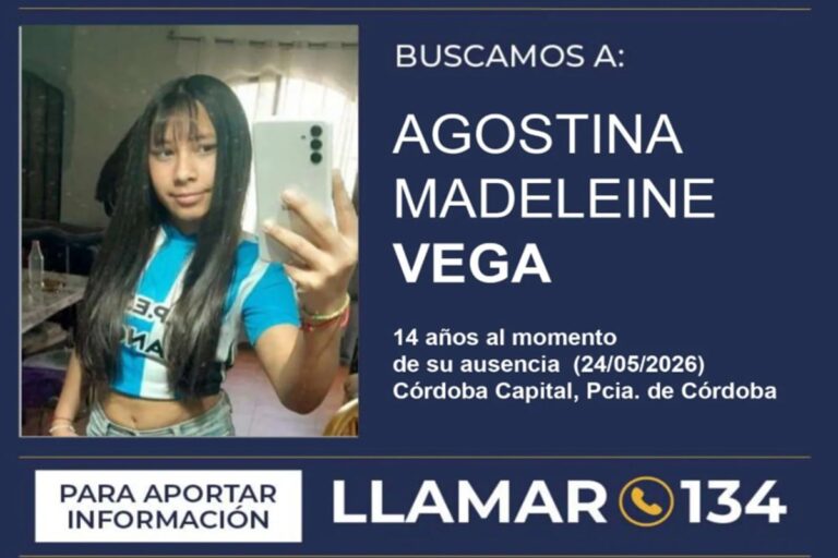 “Según las pruebas recogidas, Agostina estaría viva y en Córdoba”, afirmó el abogado de la madre