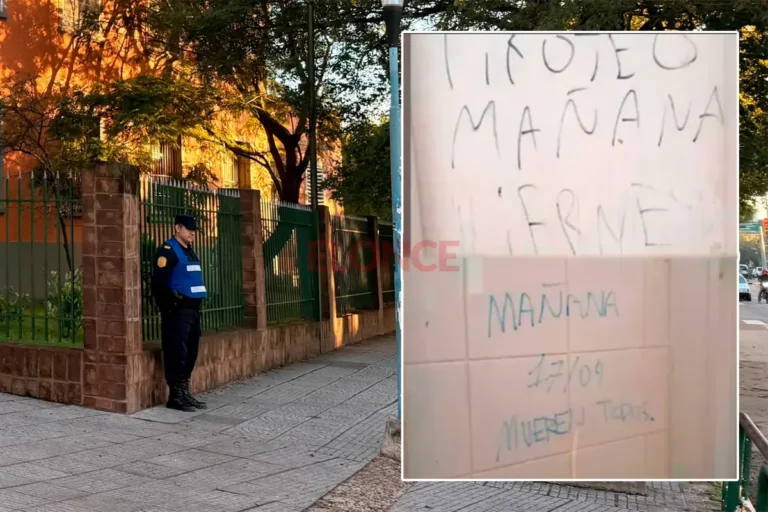 Amenazas en escuelas de Entre Ríos: denunciarán a padres de alumnos identificados para que paguen los operativos