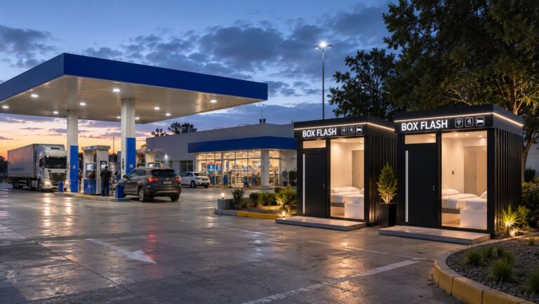 Mini hoteles en estaciones de servicio: la nueva opción low cost para dormir en las rutas argentinas