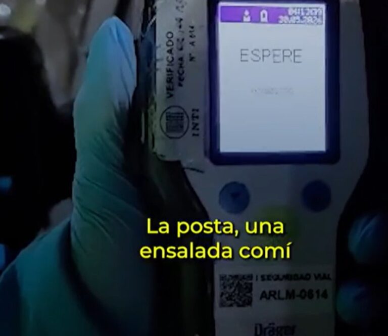 Cumplía tareas comunitarias por manejar borracho y volvió a dar alcoholemia positiva: la insólita justificación